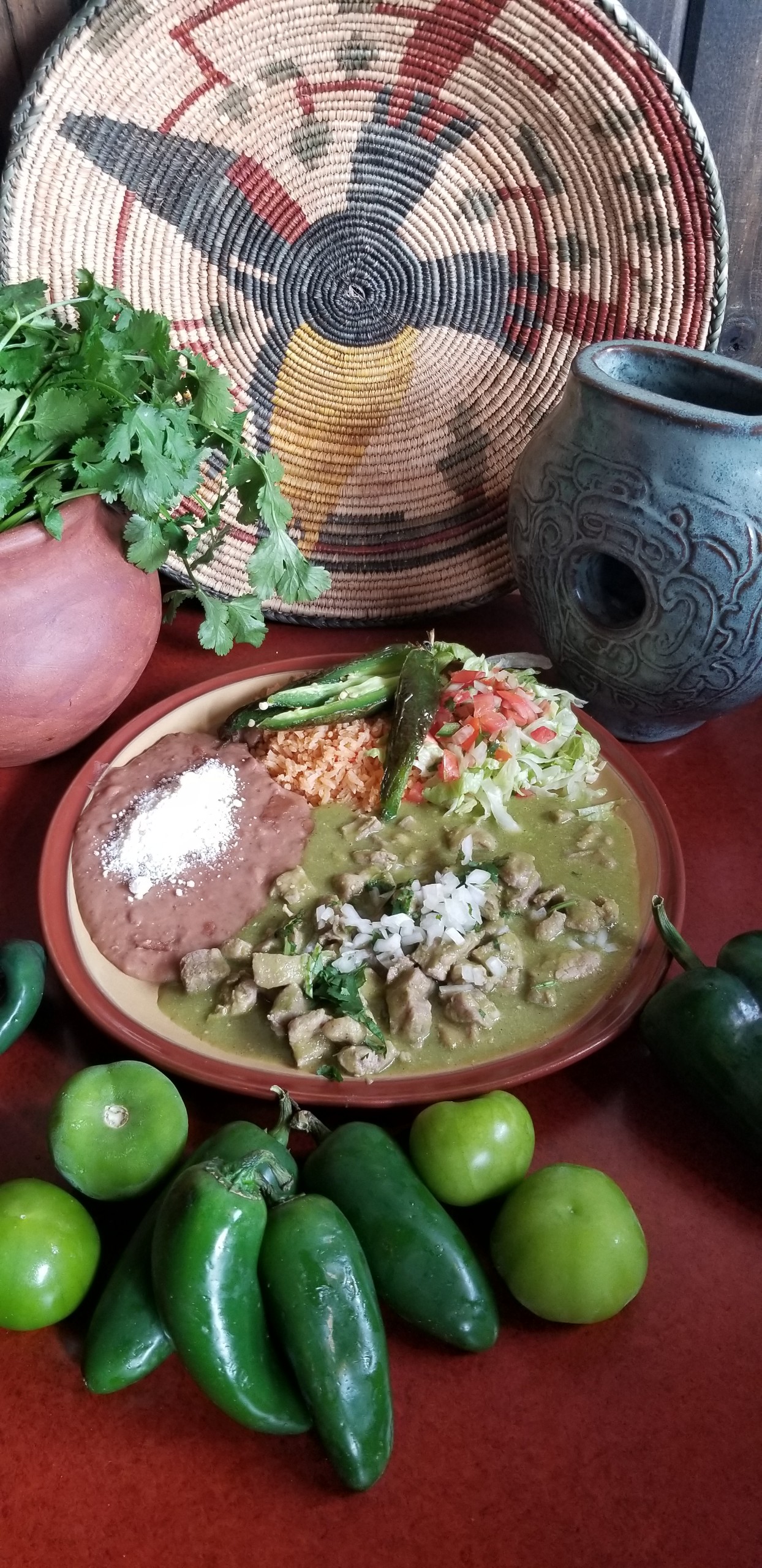 Puerco con Salsa Verde